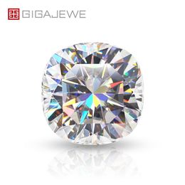 GIGAJEWE White D Colour Cushion cut VVS1 moissanite diamond 0 5mm-7mm for Jewellery making manual cut264l