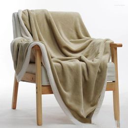 Blankets Blanket Double Thick Lamb Wool Winter Office Lunch Break Siesta Coral Flannel Quilt Born Baby Items