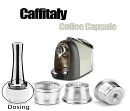 Reusable Coffee Capsule for Caffitaly Compact Filter Refillable Stainless Steel Pod Compatible Cafissimo KFee Mahcine 2106071445022