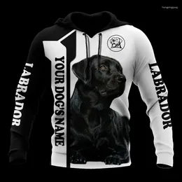 Men's Hoodies Dog Gifts Premium Love Black Labrador Retriever 3D Printed Hoodie Women For Men Pullovers Street Tracksuit Gift