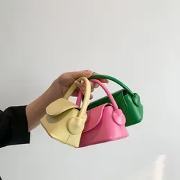 Evening Bags Handbags 2023 Solid Colour Korean Style Simple Mini Parent-child Casual Portable Cross-body Lipstick Bag For Women