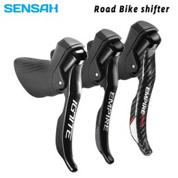 SENSAH Road Bike Shifters 2x7 2x8 2x9 2x10 2X11 Speed Brake Lever 182022 Bicycle Derailleur For Tiagra ULTEGRA105 R7000 231221