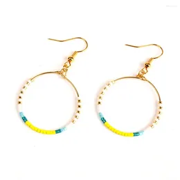 Dangle Earrings 2023 Collection Summer Jewelry Boho Chic Style Festival Fashion Bijoux Handmade Accessories