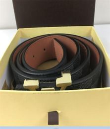 2022 Smooth leather belt luxury belts designer for men big buckle male chastity top fashion mens whole1466184