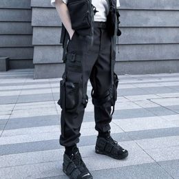 Unisex Functional Versatile Trousers Overalls Tactical Military Jogger Cargo Pants for Men's Clothing Haruku Hiphop Streetwear