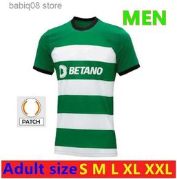 Fans Tops Tees 2023 2024 sporting CP Lisboa soccer jerseys Lisbon Jovane Sarabia Vietto COATES ACUNA home away 23 24 football shirt Men Kids