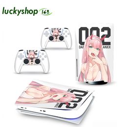 Decoration Fashion Video Game Switch Joystick Gamepad Controller Console Sticker for Ps5 Vinyl Skin