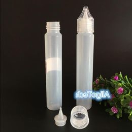 1500pcs/lot 30ml Bottle E-Liquid Plastic Bottles With Wide Neck Empty Pen Style Dropper Bottles 1OZ Tktqw