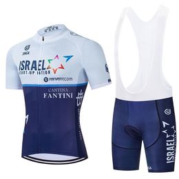 2022 ISRAEL Cycling Team Jersey Bike Shorts 20D Gel Bib Set Ropa Ciclismo MenS MTB Summer Bicycling Maillot Bottom Clothing268L