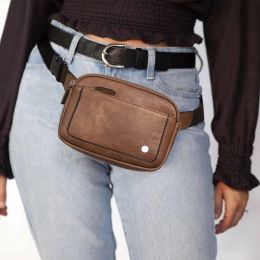 Lu Bags Mulheres PU Cintura Bolsa Ginásio Correndo Esportes Ao Ar Livre Cinturas Viagem Homens Telefone Bolsa de Moedas Casual Cinto Cross Body Fanny Pack Bolsa À Prova D 'Água Ajustável