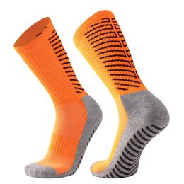 2 Pairs Professional Soccer Socks Nylon Quick Dry Nonslip Football Stockings Midtube Thicken Towel Bottom Adults Sports 231220