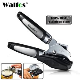 WALFOS High Quality Stainless Steel Cans Opener Professional Ergonomic Manual Can Side Cut 231221