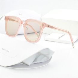 Sunglasses 2021 PAPAS Women Men With Original Packing Fashion Korea Design Vintage Square Sun Glasses229q