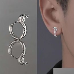 Stud Earrings Personality Hip-Hop High-End Temperament Niche Design Trendy Single Male And Female Drop Delivery Jewellery Earrings Dhrnx