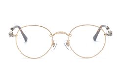 Ch Cross Sunglasses Frames Designer Luxury Chromes Womens New Small Frame Round Myopia Glasses High Degree Fashion Equipped Heart 2024 Quality Ndm8