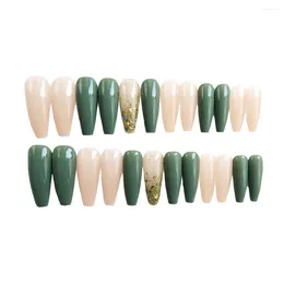 False Nails 24pcs Manicure Press-on Durable Artificial For Professional Nail Salon