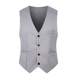 TRAF Women Fashion With Taps Side Vents Waistcoat Vintage Sleeveless Front Button Female Outerwear Chic Vest Tops Men's Suit Vest Casual 75