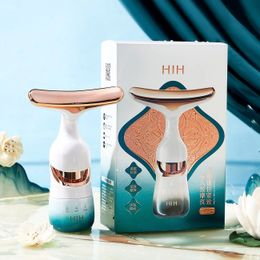 HIH Multi dimensional Introduction Massager Lift Firming Vibration Instrument Neck Face Beauty Skin Care 231221