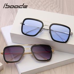 iboode New Kids Sunglasses Boys Girls 2019 Fashion Sun Glasses for 9-16 Years Children Retro Square Infant Fashion UV400 Eyewear259g