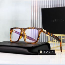 Ch Cross Sunglasses Frames Designer Luxury Chromes Womens Celebrity's Black Ultra Light Anti Blue Frame Myopia Eyeglass Heart Glasses 2024 High Quality 569r