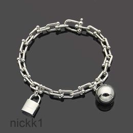 Bracelet Designer Jewellery Chain Single Layer U-shaped Gold/silver/rose As Wedding Christmas Gift 17OU KDP1 GMZH