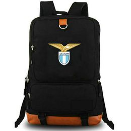 SS Lazio backpack Biancocelesti daypack Club school bag Sport Team packsack Print rucksack Leisure schoolbag Laptop day pack