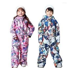 Skiing Jackets Children's Ski Suit - 30 Degrees Winter Jacket Waterproof And Warm