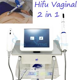 Professional HIFU Machine 10000 Shots Ultrasound HIFU Face Lift Vaginal Tightening Portable Beauty Slimming Wrinkle Removal Private Care Equipment