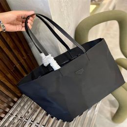 2021 Ladies Large Brand Shopping Bag Recycled Nylon Totes purses tote beach bags handbag Oxford portable travel handbags323s
