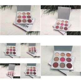 Eye Shadow Factory Direct New Makeup Eyes Pressed Powder Eyeshadow Palette 9 Colours Drop Delivery Health Beauty Dhnjc