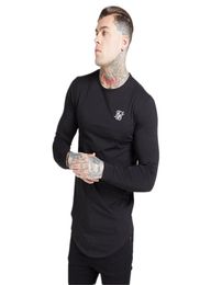 Sik Silk t Shirts Men Siksilk Long Sleeve T Shirt Men Autumn Sweatshirts Hip Hop Streetwear Sik Tshirt Silk Sweatshirt7195706