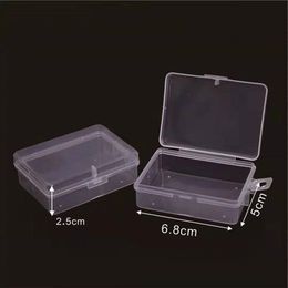 6 8 5 2 5cm Universal Small Packaging Storage Box Plastic Fishing Bait Box237Y