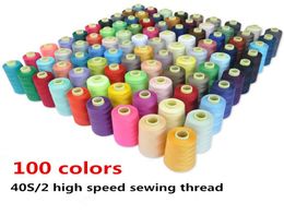 3000 yardspcs high speed sewing thread polyester sewing thread type manual line 402 embroidery thread ship1155427