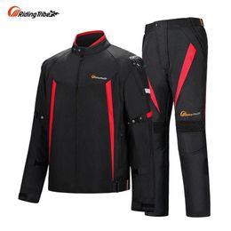 Apparel Motorcycle Apparel Jacket Protection Gear 7 Pcs Protective Pads Motocross Jacket Pants Suit Waterproof Jaqueta Spring Winter,H170