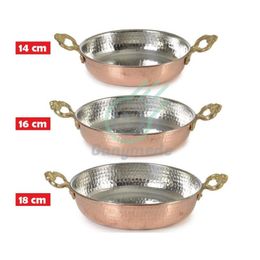 Pans Copper Pan Set Omelette Egg 3 Pieces Single Kitchen Frying Cooking1699