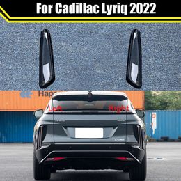 Auto Case Taillamp Caps for Cadillac Lyriq 2022 Car Rear Taillight Lens Cover Lampshade Lampcover Tail Lamp Light Glass Shell