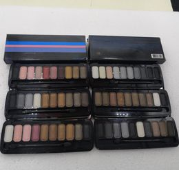 1PCS Makeup Modern eye shadow Palette 10colors limited eyeshadow with brush Blue12189715795146