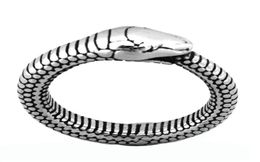 FANSSTEEL STAINLESS STEEL MENS JEWELRY PUNK RING VINTAGE SERPENT RING ANIMAL BIKER RING GIFT FOR BROTHERS FSR20W18337u6749829