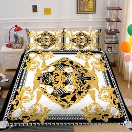 sets Bedding sets Fashion Bedding Set 23pcs 20 Patterns 3D Digital Luxury Printing Duvet Cover Sets 1 Quilt Cover 12 Pillowcases USEUAU