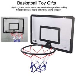 Small Door Mounted Basketball Hoop Set Indoor Hanging Basketball Hoop and Netting Game Kit for Kids 231220
