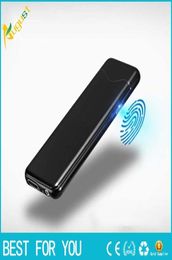 Thin 55mm Double Sided Fingerprint ignition Cigarette Lighter USB Windproof Electronic Touch Sensing Cigarette Lighter19790844499002