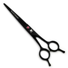 Shears 7 inch Hairdressing Scissors Professional Barber Salon Hair Cutting Scissors Pet Shears With Case For Dogs Black style CY200521