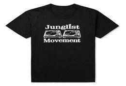 Drum and Bass Clubbing Turntables Decks Music DNB Man Junglist Movement T Shirts MenCotton O Neck Mens tshirt Tops Tees221p9033324