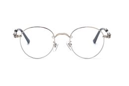 Ch Cross Sunglasses Frames Designer Luxury Chromes Womens New Small Frame Round Myopia Glasses High Degree Fashion Equipped Heart 2024 Quality Al8q