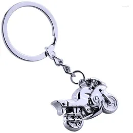 Keychains 100pcs/lot 2023 Metal Motorcycles Creative Zinc Alloy Key Chains