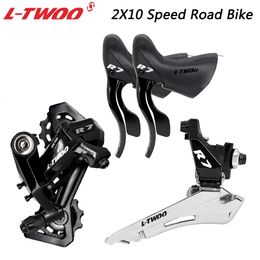 LTWOO R7 2X10 Speed Road Bike Shift Lever Front Rear Derailleur Groupset Compatible Shimano Original Bicycle Parts 231221