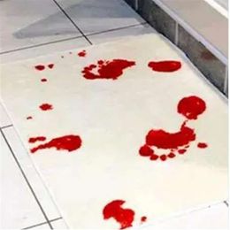 New Creative Bloody Bath Mat Non-slip Bathroom Products Bathroom Accessorise Bathroom Carpet Mat for Bath174L