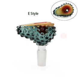 Bowl Mushroom Avocado Sea World Spider Boobies 14mm 18mm Male For Tobacco Bong Bowl Piece Water Bongs Dab Oil Rigs Smoking Pipes 12 LL