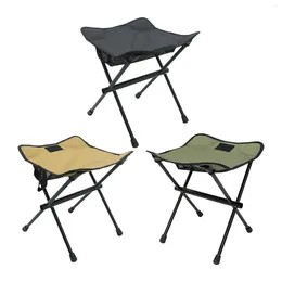 Camp Furniture Folding Camping Stool Seat Collapsible For Travel Backpacking Outdoor