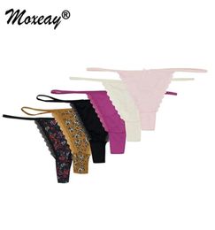 9 Pieces Sexy Lace Womens G-String Solid Female G Thong Lingerie Size S XS M L Low Waist Panties Ps Size Seamless Underwear LJ2012258891393